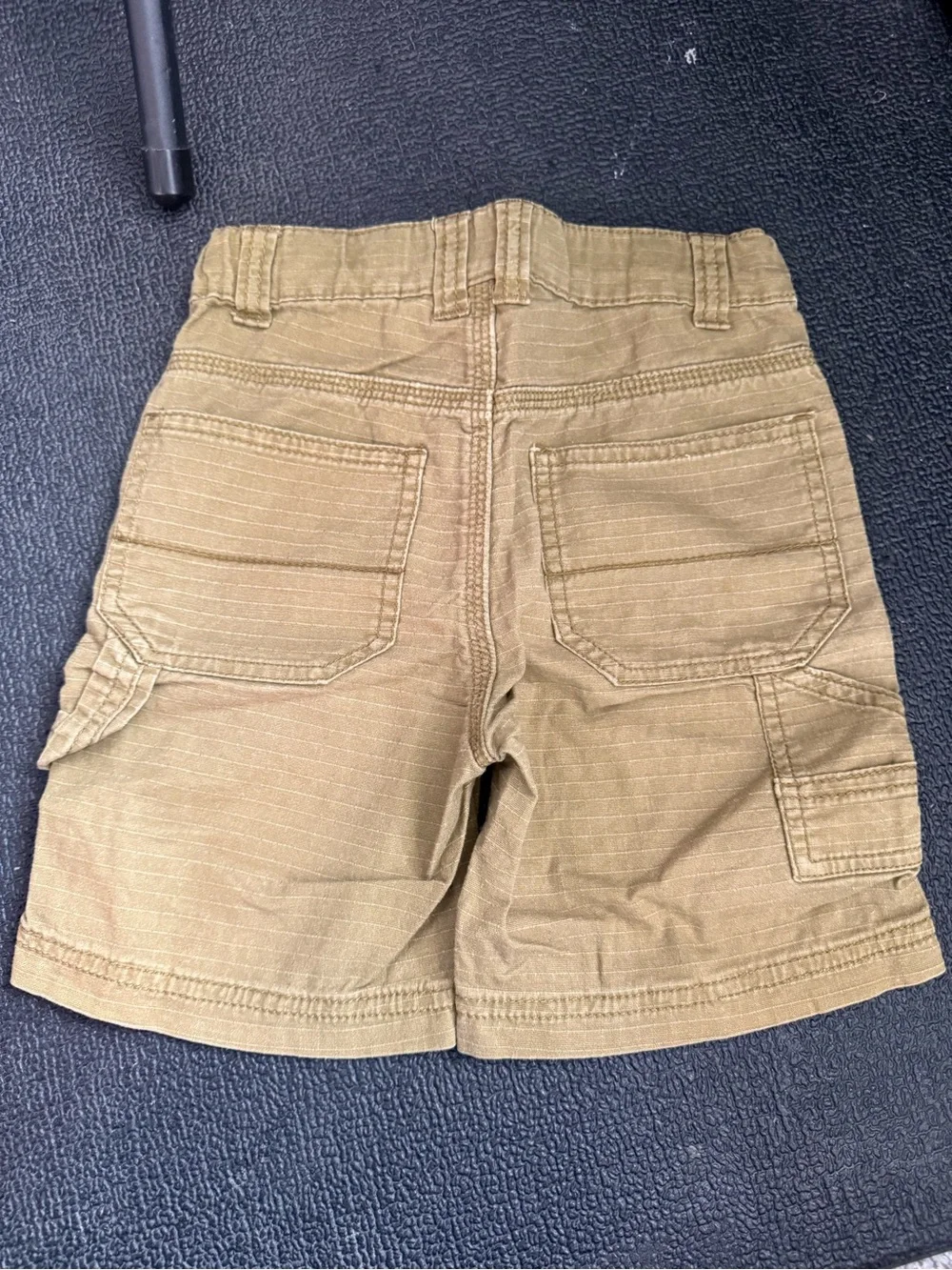 Kids Classic Tan Utility Shorts